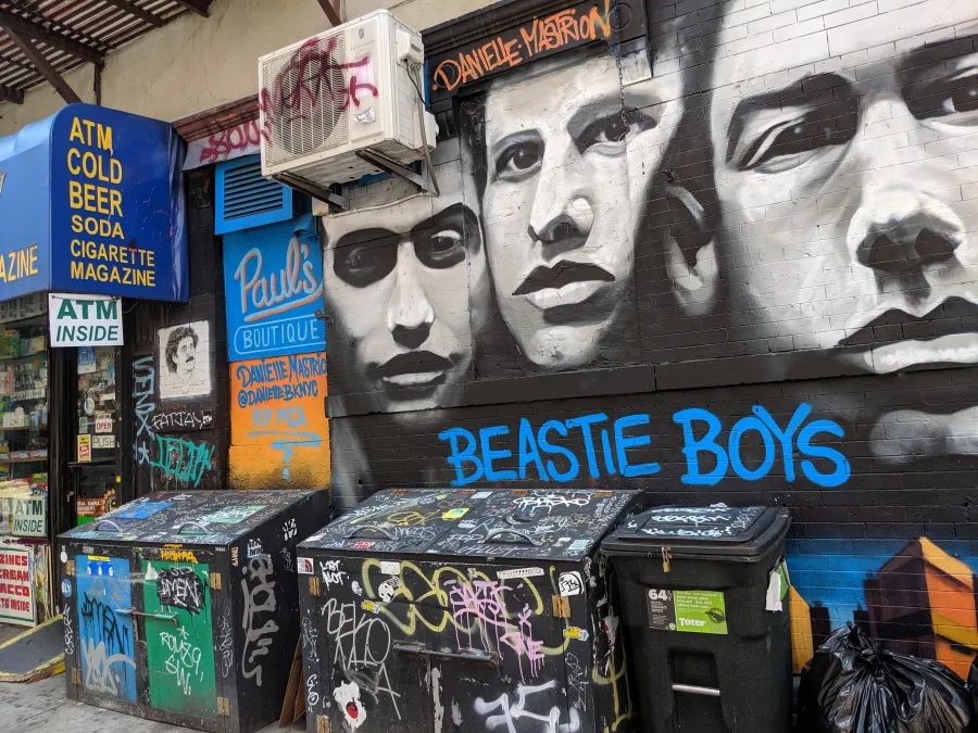 Paul's Boutique corner in NYC today
