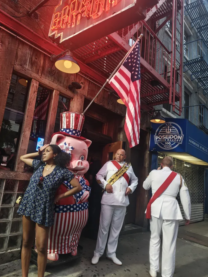 Rudy's on July 4th
